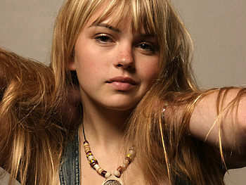 Aimee Teegarden, blonde, teegarden, freckles, aimee HD wallpaper
