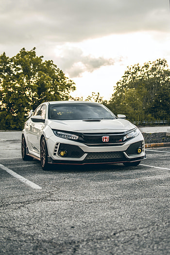 Honda, Cars, Lights, Car, Front View, Headlights, Honda Type R HD phone wallpaper