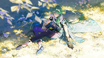Baizhu in Bloom - Stunning Genshin Impact, Baizhu (Genshin Impact), video game, Genshin Impact HD wallpaper