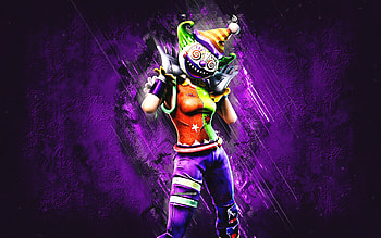 Fortnite Creepier Peekaboo Skin, Fortnite, main characters, purple stone background, Creepier Peekaboo, Fortnite skins, Creepier Peekaboo Skin, Creepier Peekaboo Fortnite, Fortnite characters HD wallpaper