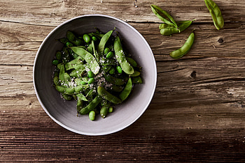 Edamame, Meersalz, Vegane rezepte, Rosen & kohl HD wallpaper