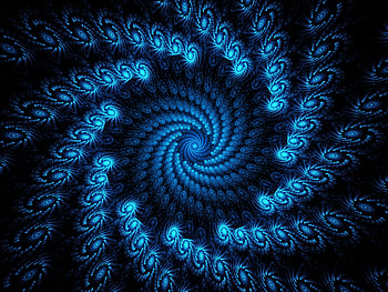 Abstract, Fractal, Funnel, Swirling, Involute HD wallpaper