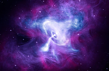 The Crab from Space, galaxies, fun, space, cool, stars HD wallpaper