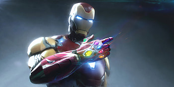 Iron Man Infinity Stones, iron-man, superheroes, marvel, artstation HD wallpaper
