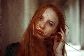 Blonde Girl Head Over Face, blonde, girls, model HD wallpaper