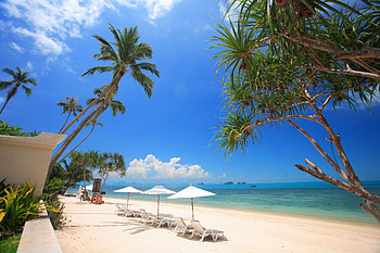 Conrad Hotel, Koh Samui, InStyle fashion, Thailand beach escape HD wallpaper