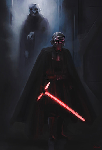 Knights of Ren, Artistic representation, Star Wars franchise, Visual splendor HD phone wallpaper