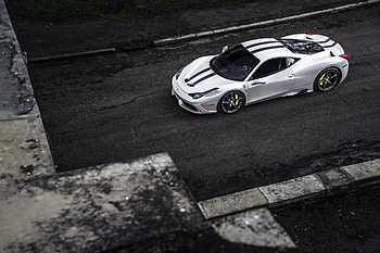 Ferrari 458, ferrari, cars, white, ferrari-458 HD wallpaper