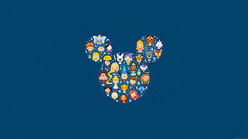 Laptop Cute, Aesthetic Disney HD wallpaper