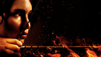 The Hunger Games, Fiery , Exciting film franchise, Epic adventure HD wallpaper