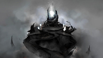 Castle of the Dark, evil, black, castle, dark HD wallpaper