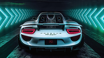 Porsche 918 Spyder , porsche-918, porsche, 2021-cars, cars, behance HD wallpaper