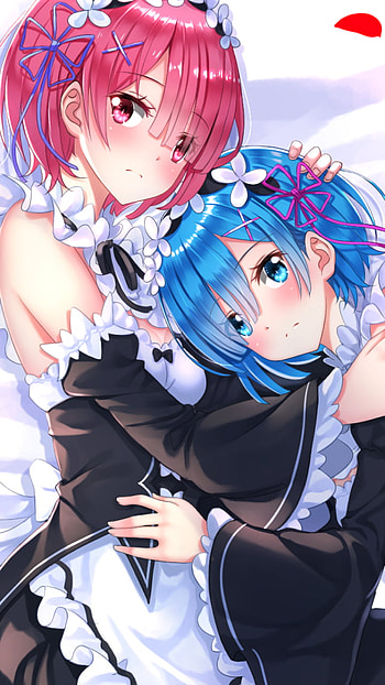 Ram (Re:ZERO), Rem (Re:ZERO), Anime, Re:Zero - Starting Life in Another World HD phone wallpaper