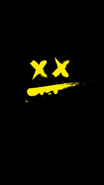 sad , broken, sadface, cool, black, dark, yellow, cry, batman HD phone wallpaper