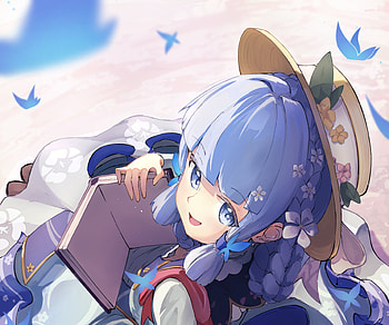 Kamisato Ayaka, Kamisato Ayaka (Genshin Impact), video game, Genshin Impact HD wallpaper