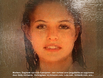 Marleen, Dagboek van mijn Apenjaren - verkrijgbaar bij www.lulu.com - art - oilpainting - girl -, verliefdheid, oil painting, opgroeien, marleen, verhaal, liefde, head, girl HD wallpaper