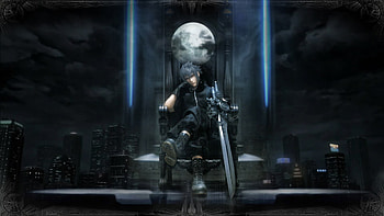 Final Fantasy xv and - , , . HD wallpaper