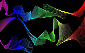 Abstract, Shine, Light, Bright, Multicolored, Motley, Form HD wallpaper
