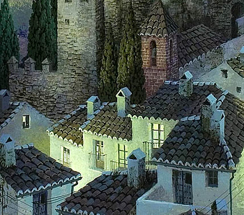 Luis Romero, spain, art, painting HD wallpaper