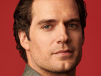 Henry Cavill, face, red, man, actor HD wallpaper