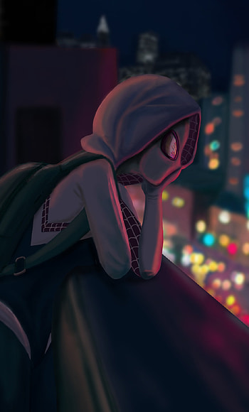 Art Spider Gwen Stacy , , Background, and HD phone wallpaper