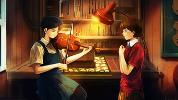 Artwork, Whisper of the Heart HD wallpaper