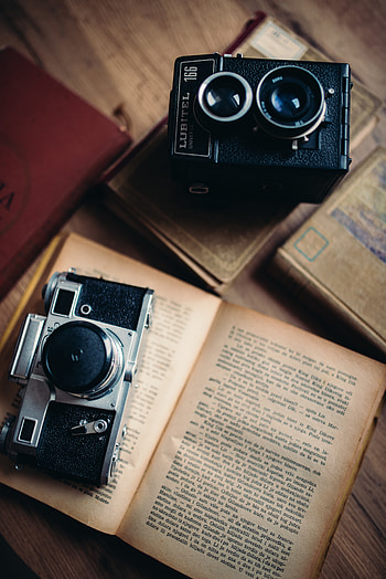 Books, Miscellanea, Miscellaneous, Vintage, Retro, Camera, Cameras HD phone wallpaper