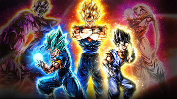 Super Vegito, vegito, dragon-ball, anime, artist, artwork, digital-art, deviantart HD wallpaper