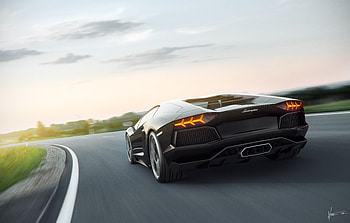 Lamborghini Rear, lamborghini, cars HD wallpaper