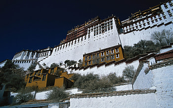 Potala Palace, China HD wallpaper