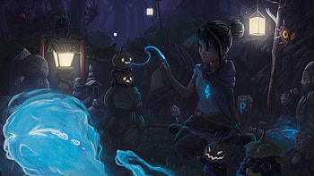 Kena: Bridge, Spirits game art, PC HD wallpaper