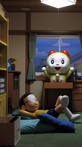 Nobita Doraemon, Sleeping HD phone wallpaper