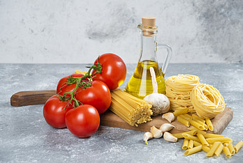 still life, food, pasta HD wallpaper