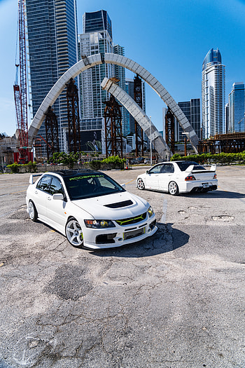 car, Mitsubishi Lancer Evolution IX HD phone wallpaper