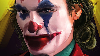 Joker Closeup Face , joker, superheroes, artwork, artist, artstation HD wallpaper