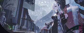 Genshin Impact — Shenhe: Winter Shrine, Genshin Impact, Shenhe (Genshin Impact) HD wallpaper