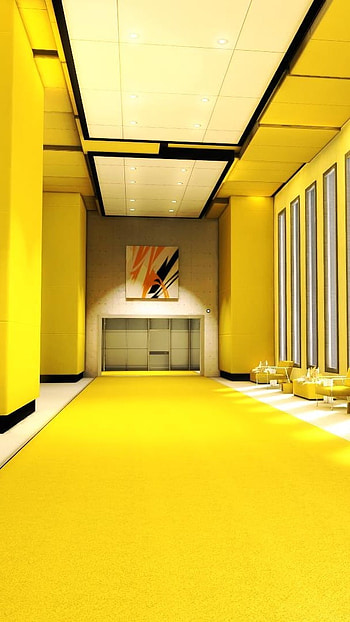 A Yellow, Interior Design HD phone wallpaper