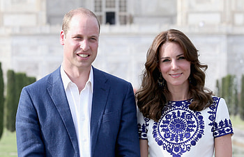 Taj Mahal, Prince William and Kate Middleton HD wallpaper