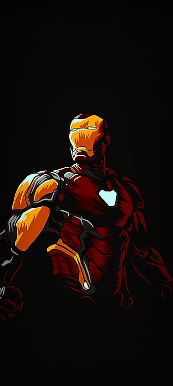 Iron man...✨❤️, art, ironman, cartoon HD phone wallpaper