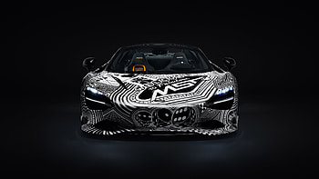 2025 McLaren 750S Spider Project Viva by MSO, Art Car, Convertible, Turbo, V8 HD wallpaper