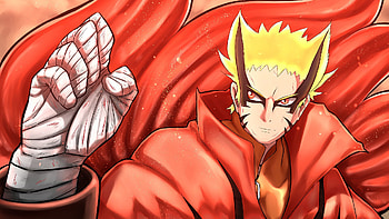 Baryon Mode Naruto Uzumaki Boruto HD wallpaper