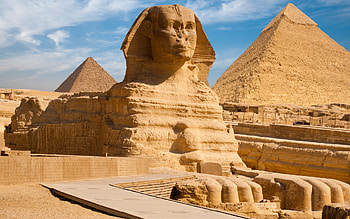 Great Sphinx of Giza, Cairo (Egypt) HD wallpaper