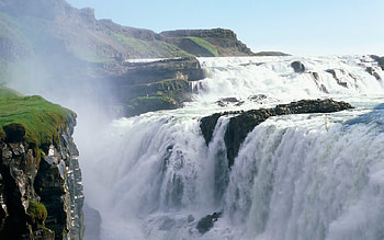 Gullfoss, ea HD wallpaper
