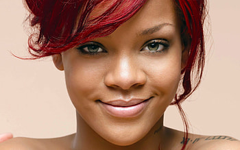 Rihanna, Red hair, 2020, Broken panda HD wallpaper
