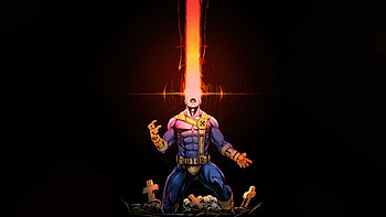 Cyclops Vengeance, cyclops, superheroes, artwork, digital-art, pixiv HD wallpaper