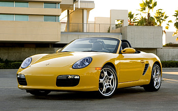 Porsche, Cars, Cabriolet, Porsche Boxster 2008 HD wallpaper