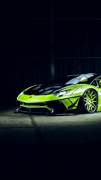 Liberty Walk Car, Lamborghini Huracan, Sony Xperia HD phone wallpaper