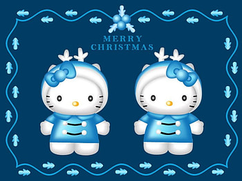 Hello Kitty, christmas HD wallpaper