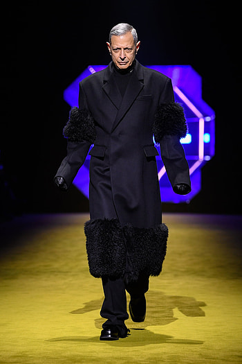 Jeff Goldblum, Kyle MacLachlan, Prada menswear, Fall 2022 show HD phone wallpaper
