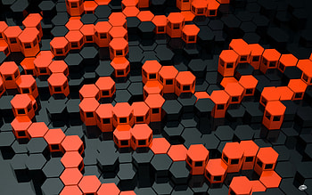 Structure, 3D, Relief, Hexagons, Geometric, Hexagonals HD wallpaper